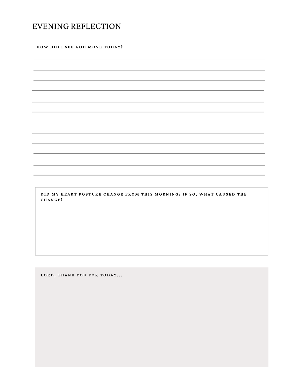 60-Day Prayer Journal (Digital Journal)