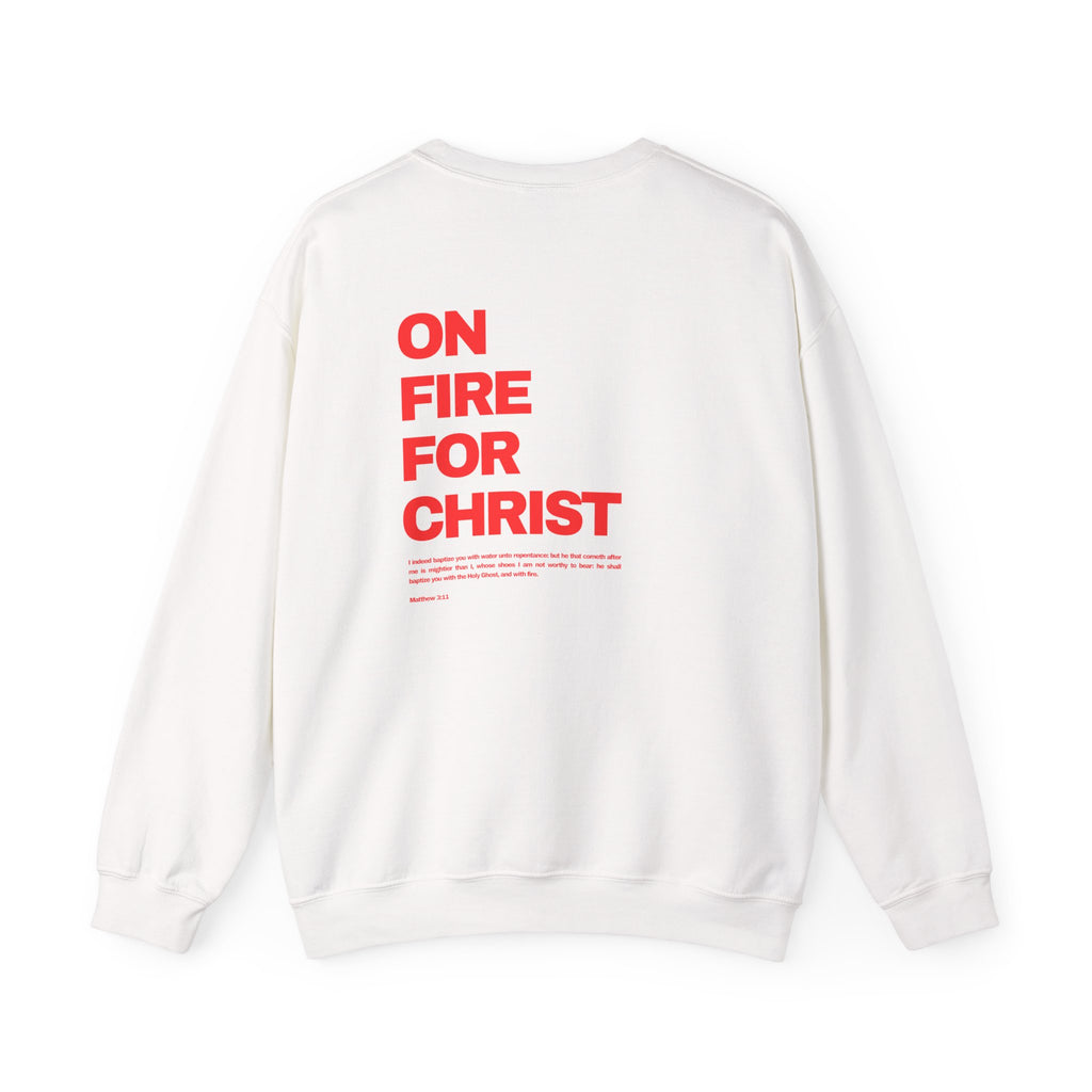Matthew 3:11 Sweatshirt