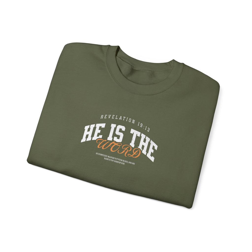 He is the Word - Revelation 19:13 Sweatshirt