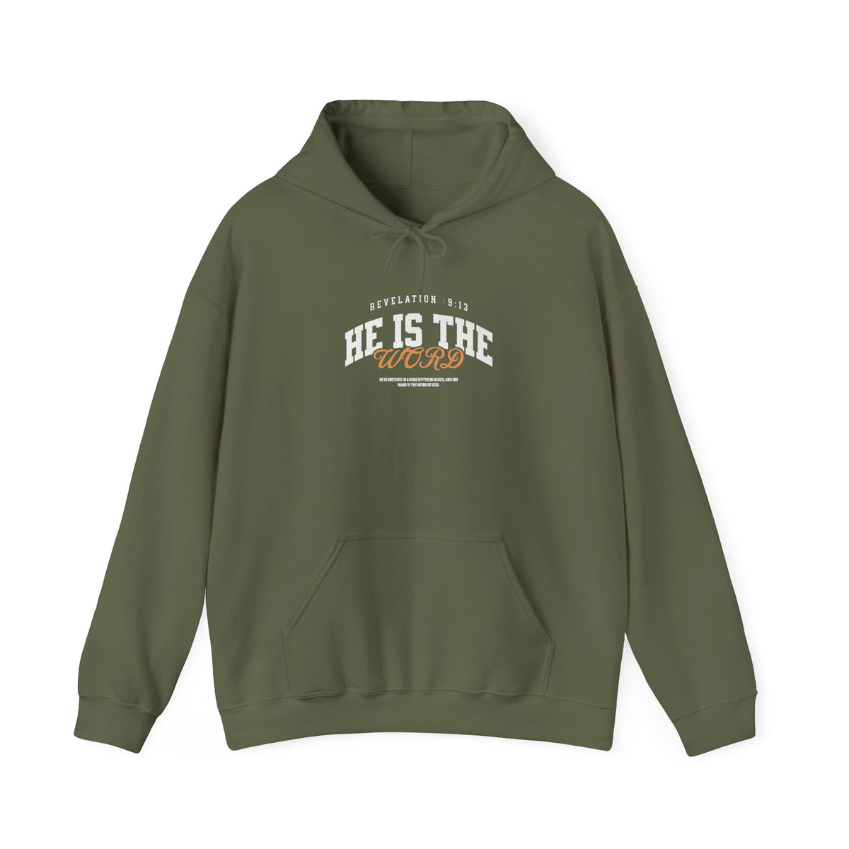 He is the Word - Revelation 19:13 Hoodie