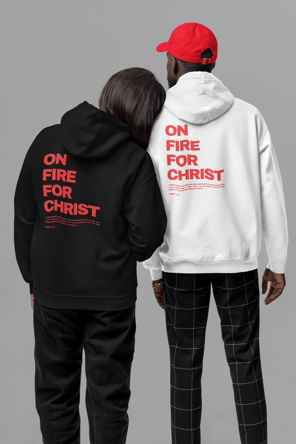 On Fire for Christ Hoodie