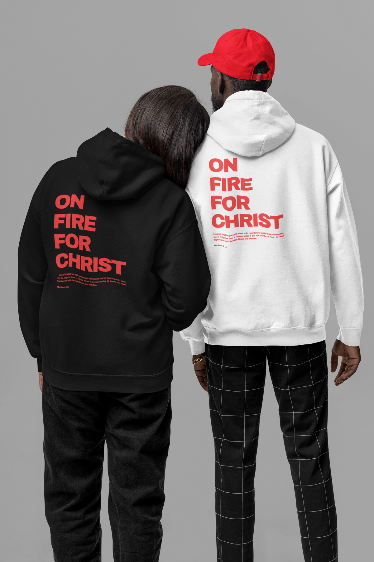 On Fire for Christ Hoodie