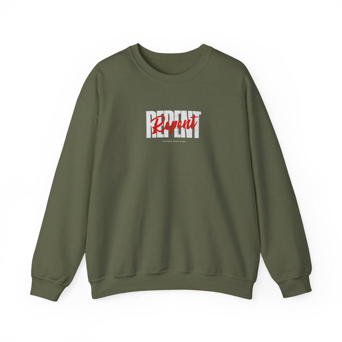 Repent - Matthew 3:2 Oversized Sweatshirt