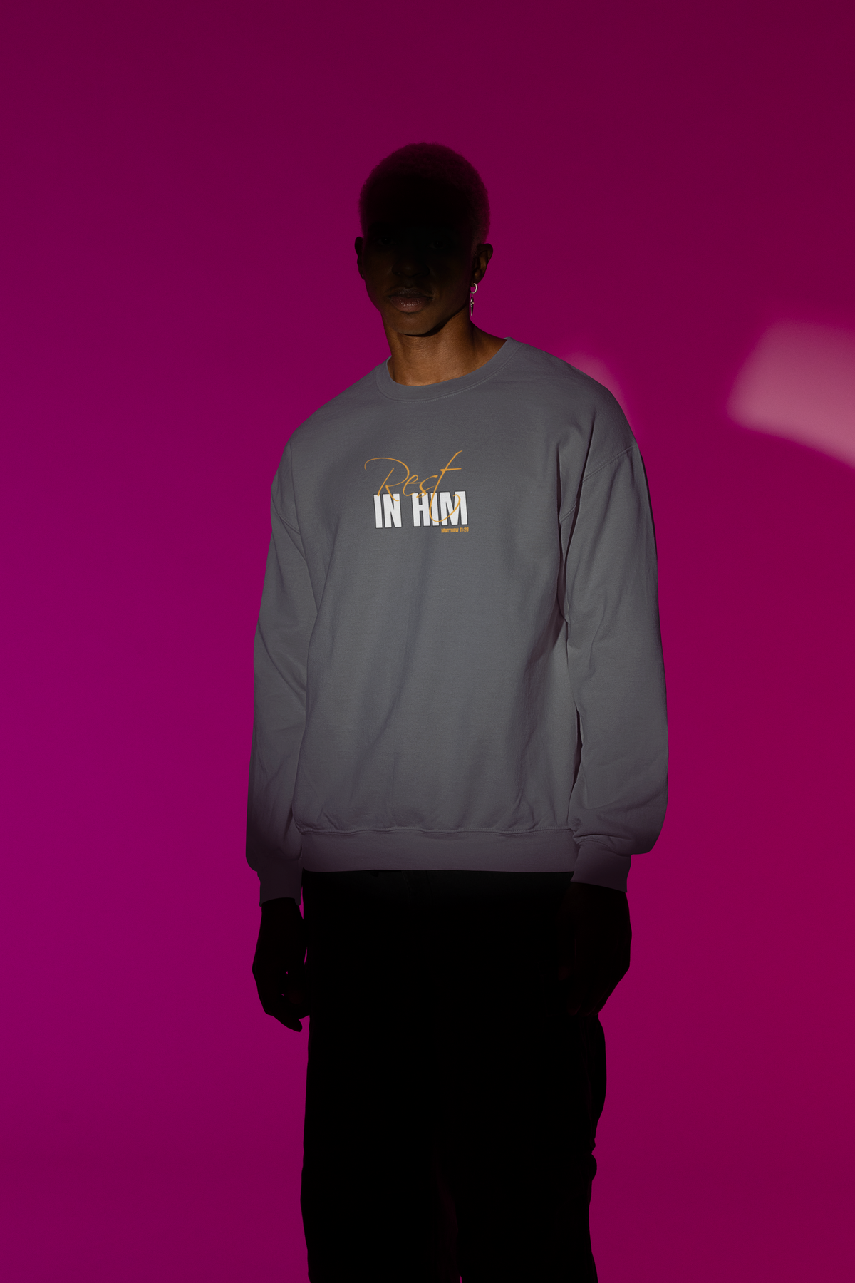 Rest in Him Sweatshirt