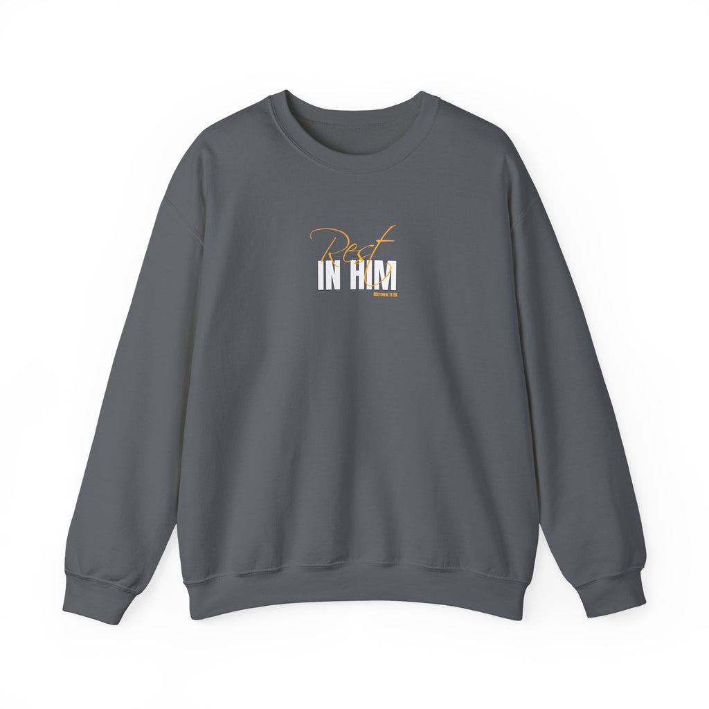 Rest in Him Sweatshirt