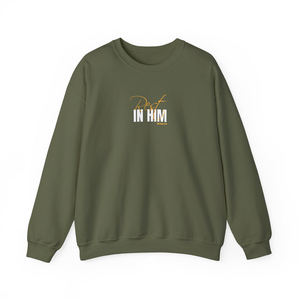 Rest in Him Sweatshirt