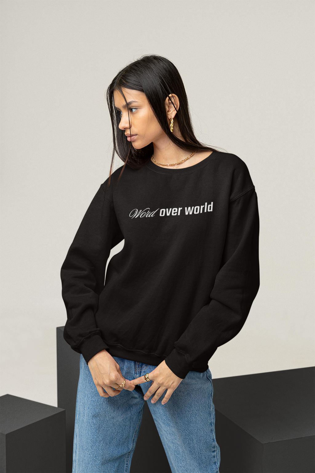 Word over World Sweatshirt