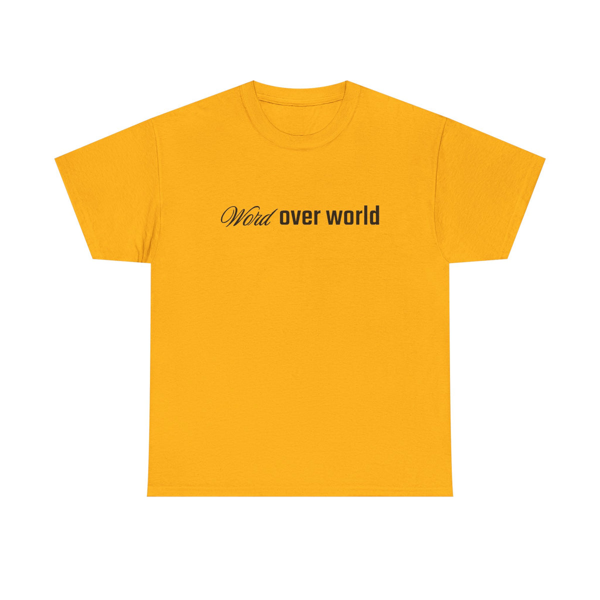 Word over World Tee