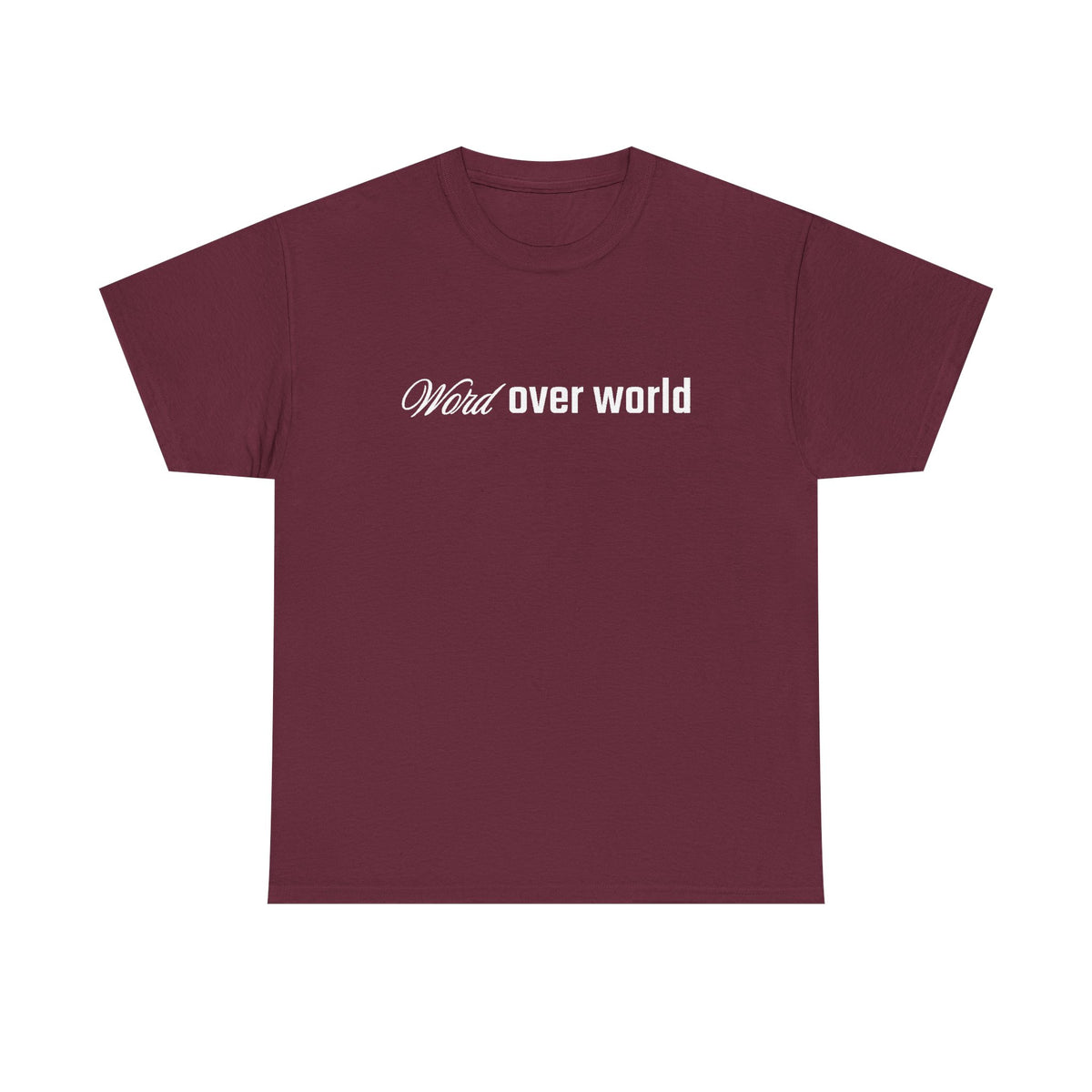 Word over World Tee