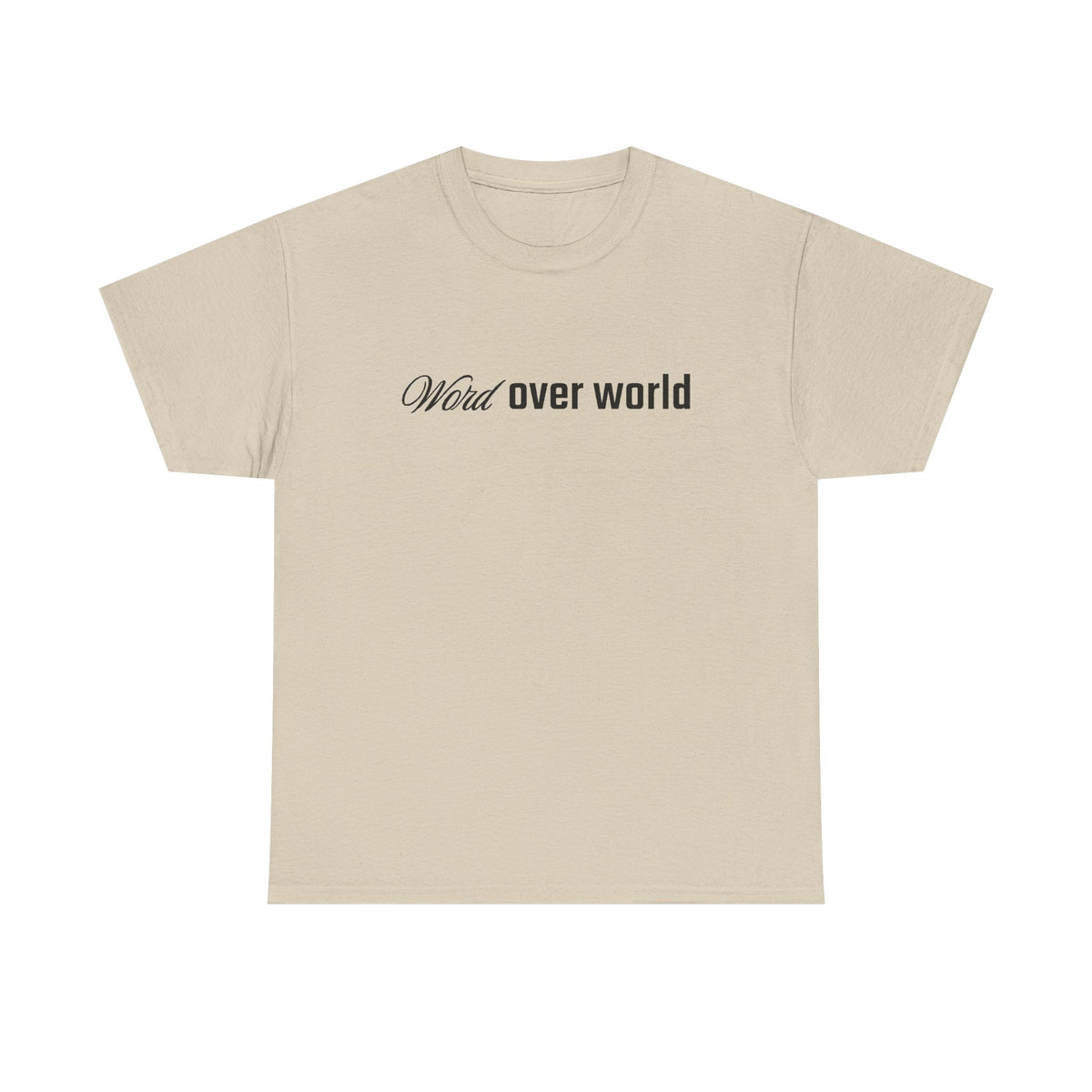 Word over World Tee
