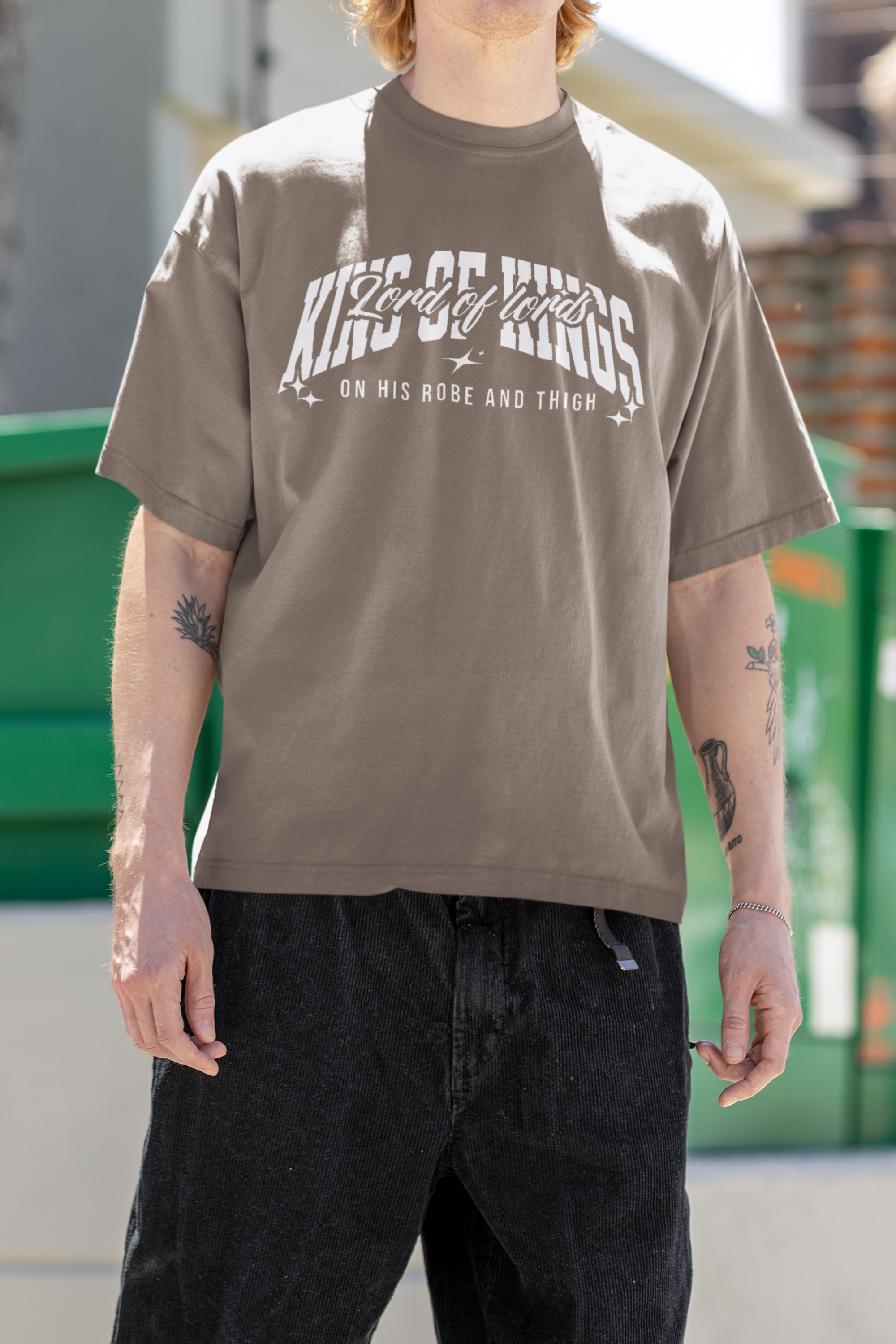 Revelation 19:16 Oversized Boxy Tee
