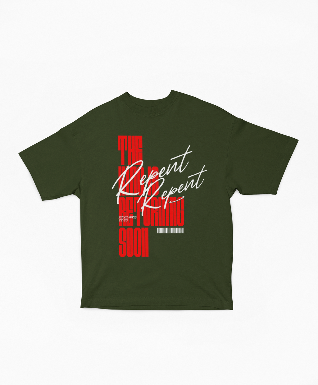 Revelation 22:20 Oversized Boxy Tee