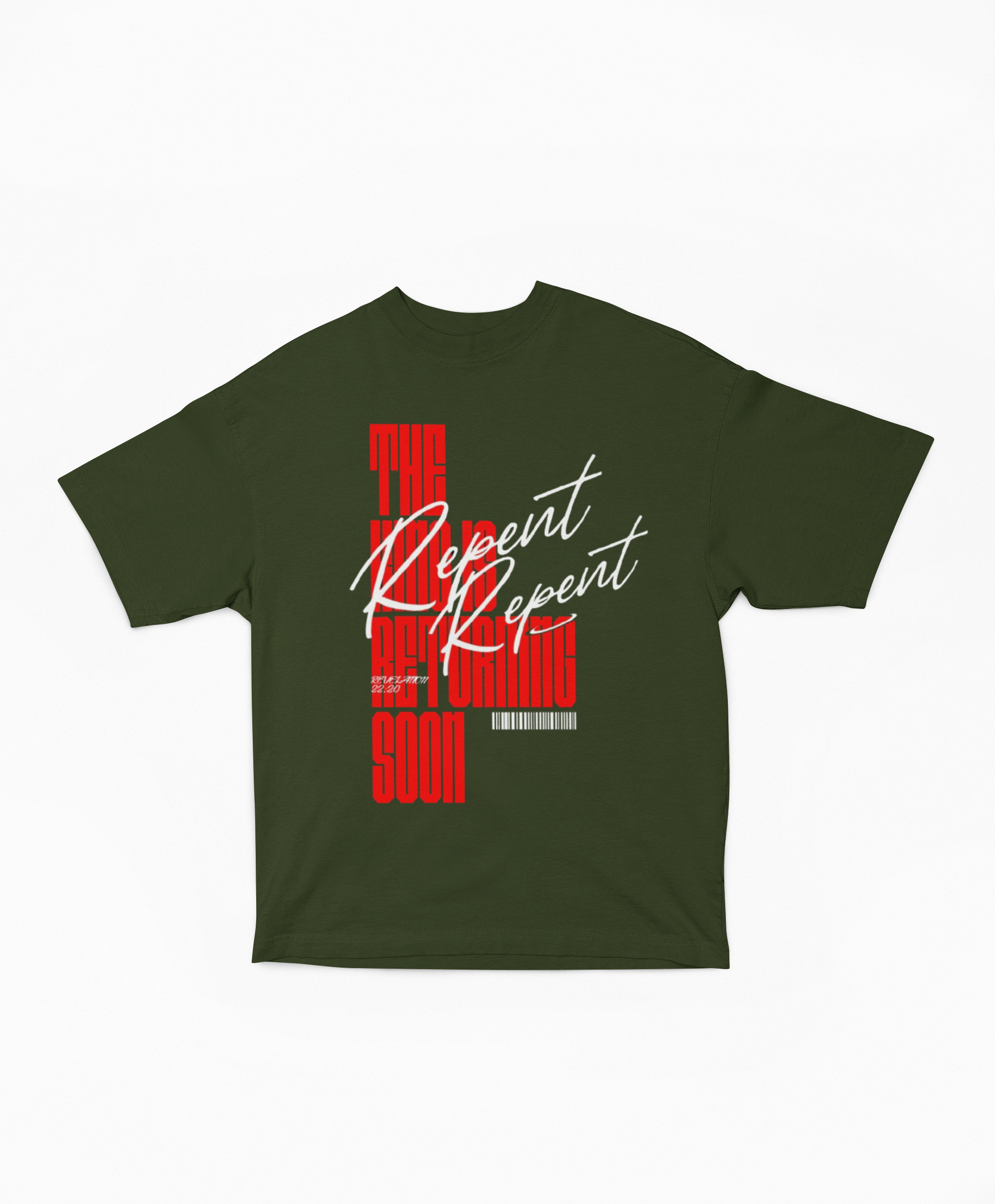 Revelation 22:20 Oversized Boxy Tee