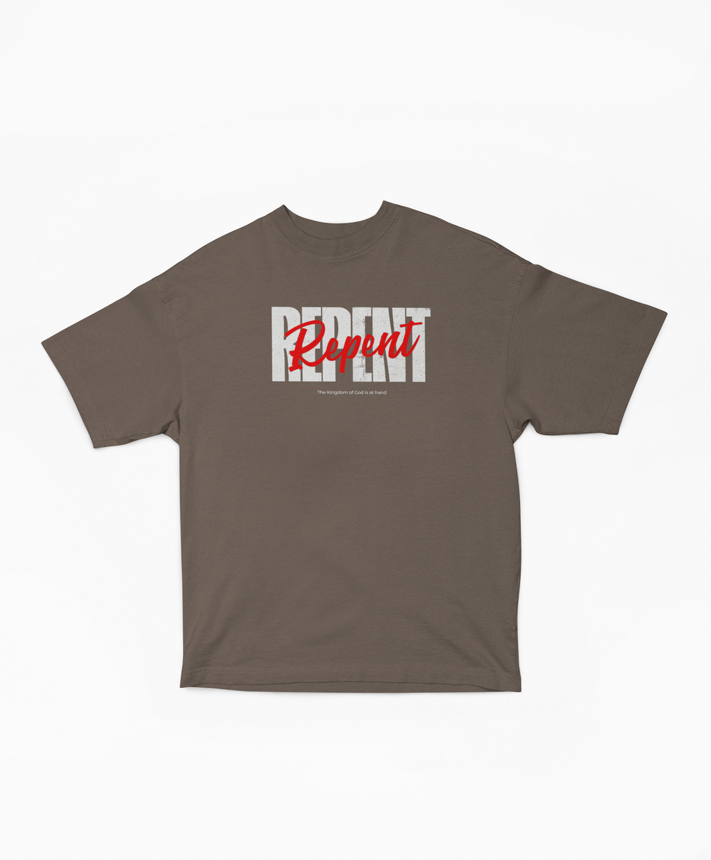 Repent - Matthew 3:2 Oversized Boxy Tee